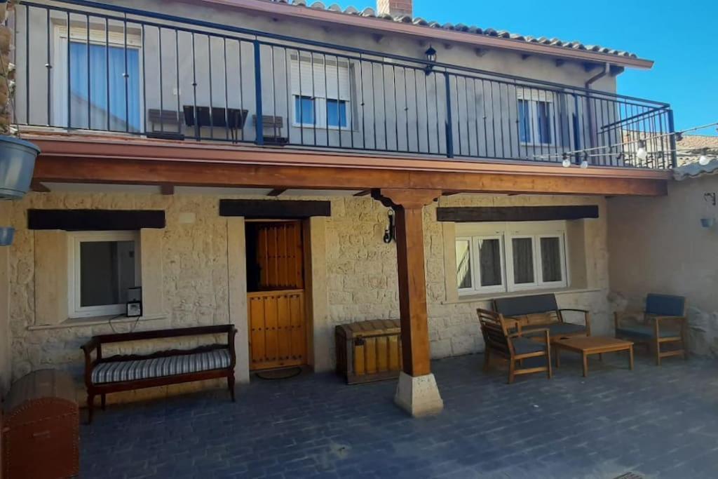 Casita Marian Y Chema Villa Amusco Bagian luar foto